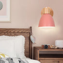 Axyaa Nordic Wood LED Wall Light - Modern Minimalist Sconce Fixture