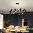 Axyaa LED Rotating Chandelier for Home and Hospitality Lighting