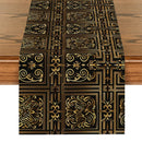 Axyaa Geometric Ethnic Patterns Table Runner - Holiday Room Decor