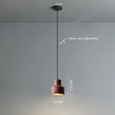 Axyaa Cement LED Pendant Lamp Modern Hanging Light Fixtures in 4 Colors