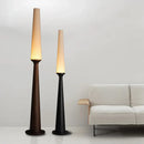 Axyaa Dark Wood Floor Lamp Classic Luxury Home Decor Standard Light Office Bedside Standing Lamp