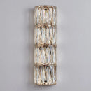 Axyaa Crystal Wall Lamp: Luxury LED Indoor Lighting for Living Room, Staircase, Bedroom
