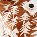 Axyaa Winter Christmas Tree Knitted Sofa Blanket Cozy Multifunctional Universal Blanket