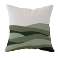Axyaa Striped Daisy Abstract Art Pillowcase - Home Decor Square Cushion Cover