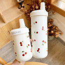 Axyaa Kawaii Cherry Thermos Cup 500/850ml Tumbler Stainless Steel Cute Boba Water Bottle