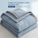 Axyaa Summer Cool Cotton Quilt | 100% Cotton Thin Quilt for Air Conditioning