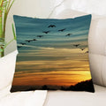 Axyaa Sea Waves Beach Pillowcase - Creative Office Car Home Lumbar Cushion Cover
