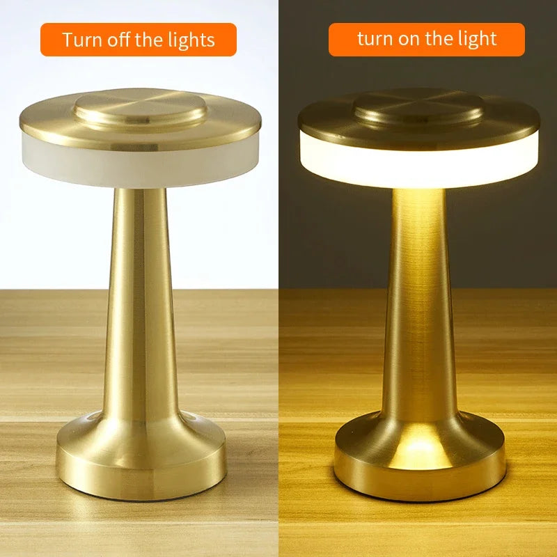 Axyaa Touch Control LED Table Lamp for Dining, Hotel, Bar, Coffee, Living Room Decor