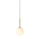 Axya Glass Ball Pendant Lights - Modern LED Home Fixture for Living Room, Bedroom, Dining Area