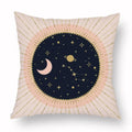 Axyaa Tarot Black Pillowcase 45x45cm for Home Decor and Living Room
