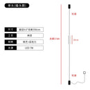 Axyaa Nordic Minimalist LED Floor Lamp for Hotel Bedroom and Coffee Shop