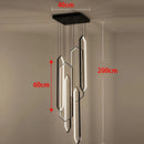 Axyaa Modern Staircase Pendant Lights for Living Room - Indoor Hanging Lamps