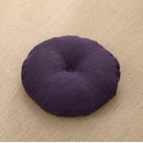 Axyaa Japanese Style Large Round Seat Cushion - Detachable & Washable