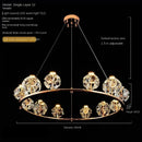 Axyaa Nordic LED Pendant Light for Stylish Indoor Bedroom & Dining Room Lighting
