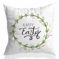 Spring Peach Rabbit Cushion Cover 45x45cm for Sofa Decor, Car, Bedside - Axyaa