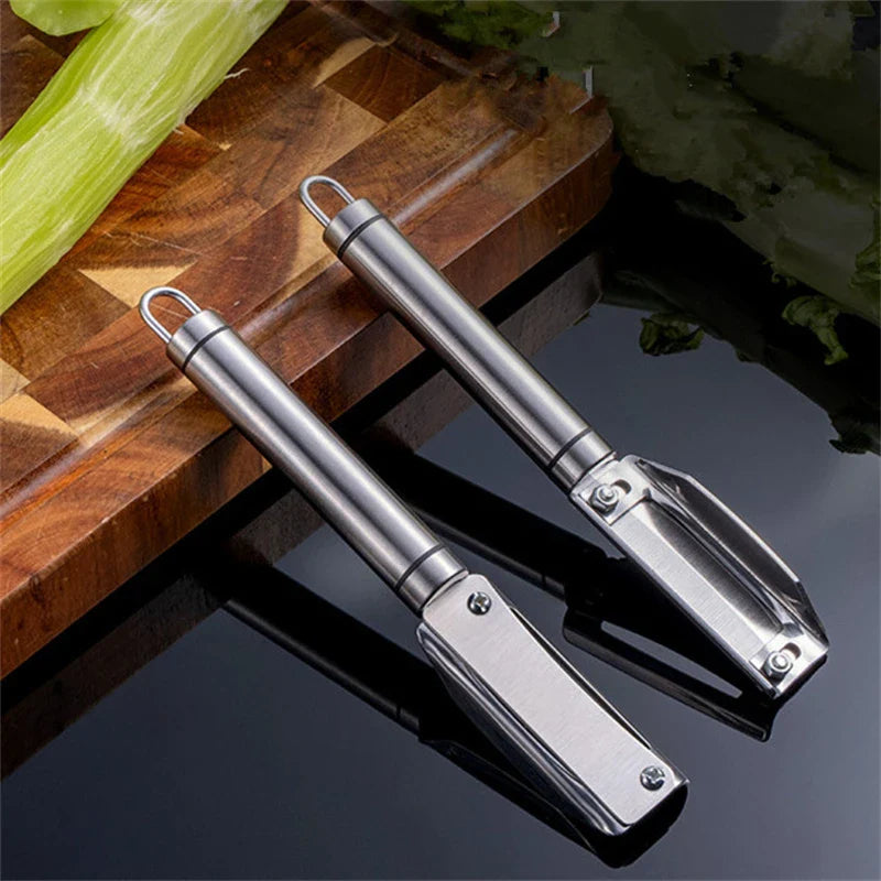 Axyaa Stainless Steel Vegetable Peeler with Adjustable Blade