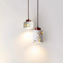 Axyaa Yellow Stone Pendant Light: Wabi Sabi Travertine Nordic Restaurant Decor