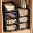 Axyaa Stackable Heavy-Duty Storage Basket for Snacks/Clothes/Toys, Ideal for Living Room/Bedroom