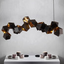 Axyaa Modern Indoor Pendant Chandeliers LED Ceiling Lighting for Living Room