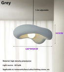 Nordic Wabi Sabi Chandelier for Dining Table Pendant Lights by Axyaa