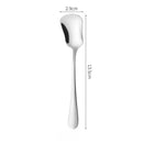 Axyaa Stainless Steel Dessert Spoon Set - Gourd Shape Coffee Yogurt Ice Cream Gift