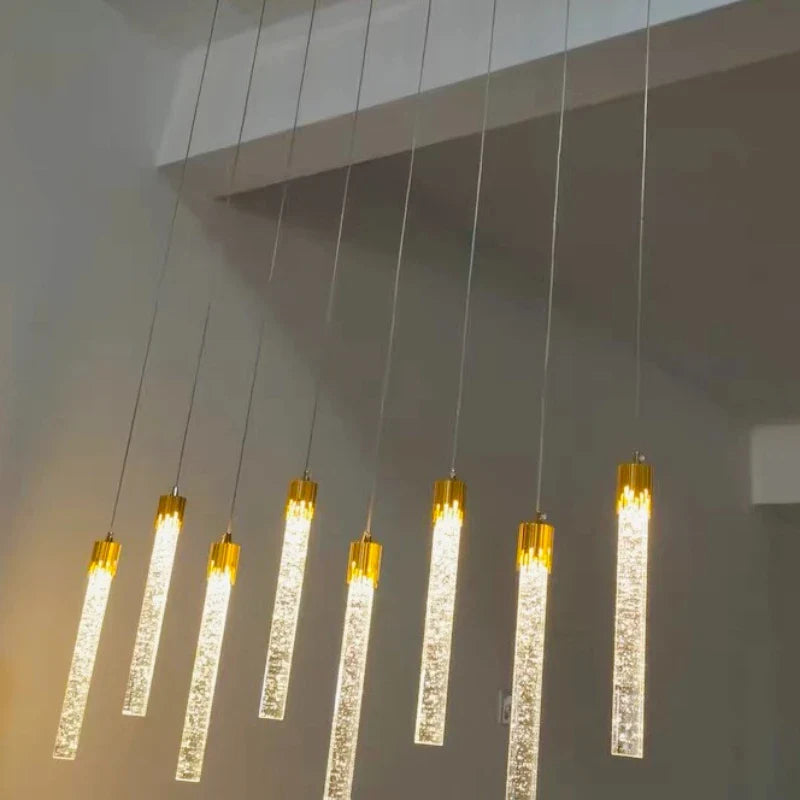 Axyaa Crystal Pendant Lamp for Nordic Modern Style Lighting