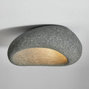 Axyaa Retro Grey White Ceiling Light - Coral Red LED Lamps