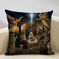 Jesus Decor Pillow Cover 45x45cm Home Sofa Art Decor Gift Axyaa