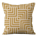 Axyaa Nordic Cartoon Print Sofa Pillow Cover, 45x45cm