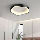 Axya LED Ceiling Lights: Minimalist Black White Acrylic Fixture for Home & Office