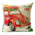 Axyaa Festive Christmas Tree Pillow Cover for Home Decoration