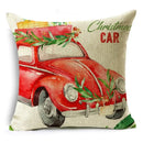 Axyaa Festive Christmas Tree Pillow Cover for Home Decoration