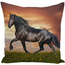 Animal Horse Printed Cushion Cover by Axyaa - Sofa Decor Pillowcase