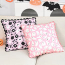 Axyaa Halloween Ghost Print Pillowcase Cojines Festive Home Decoration Covers 45x45cm