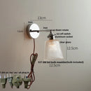 Axyaa Crystal Iron LED Wall Light with Rotate Feature