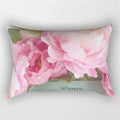Pink Flower Polyester Pillowcase - Romantic Girl Room Aesthetic Decor