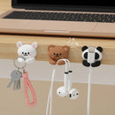Axyaa Desktop Cable Organizer Clips: Self-Adhesive Cord Management for Office