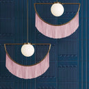 Axyaa Nordic Ins Style Pink Tassel Chandelier