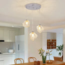 Axyaa Crystal Chandelier: Luxury Living Room Bedroom Ceiling Light