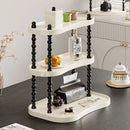 Axyaa 3-Tier Desktop Storage Rack for Bathroom and Kitchen Organization