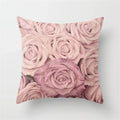 Rose Flowers Cushion Cover 45x45cm Nordic Style Home Decor Throw Pillow Axyaa
