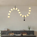 Axyaa Dining Room Chandelier | Salon Ceiling Lamps | Indoor Lighting Fixture