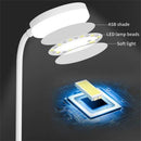 Axyaa Rechargeable Desk Lamp LED with 3 Modes Dimming, Bedside Reading Light