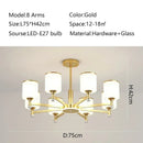Axyaa Nordic Branch Chandelier for Minimalist Living Room and Bedroom