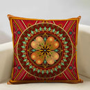 Axyaa Oriental Bliss Sun Moon Ararat Mandala Cushion Cover