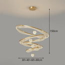 Axyaa Modern LED Chandelier Pendant Light for Dining Room and Living Room