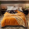 Axyaa Raschel Plush Warm Blanket 1PC 150/180/200cm - Thick & Cozy