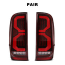 Axyaa Tail Lamps for Toyota Hilux VIGO 2005-2014 - Rear Driving Turn Signal Brake Lights
