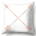 Axyaa King Queen Moon Lip Printed Pillow Cover for Home Sofa Decor 45X45CM