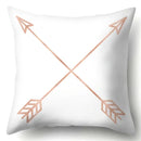 Axyaa King Queen Moon Lip Printed Pillow Cover for Home Sofa Decor 45X45CM